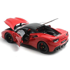 Ferrari 488 GTB Alloy Sports Car Model - Puritific