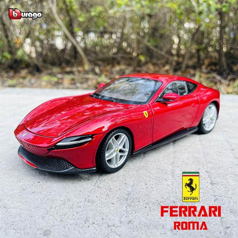 Ferrari Roma Red Car Model - Puritific