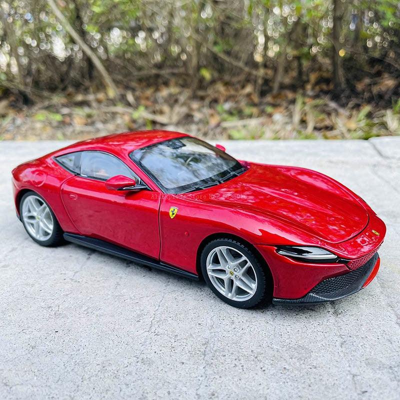 Ferrari Roma Red Car Model - Puritific