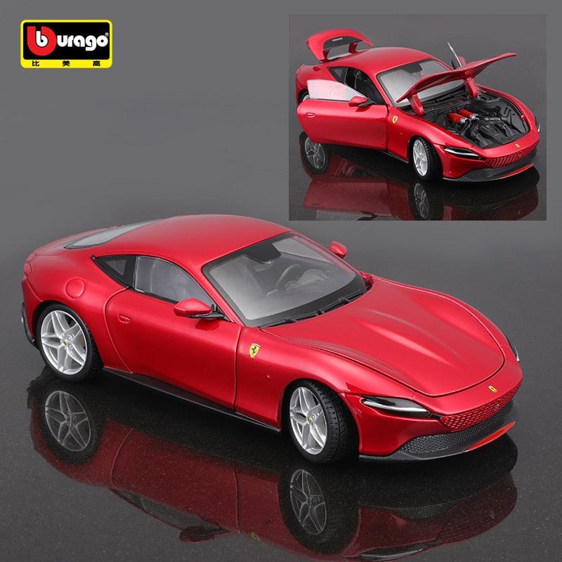 Ferrari Roma Red Car Model - Puritific