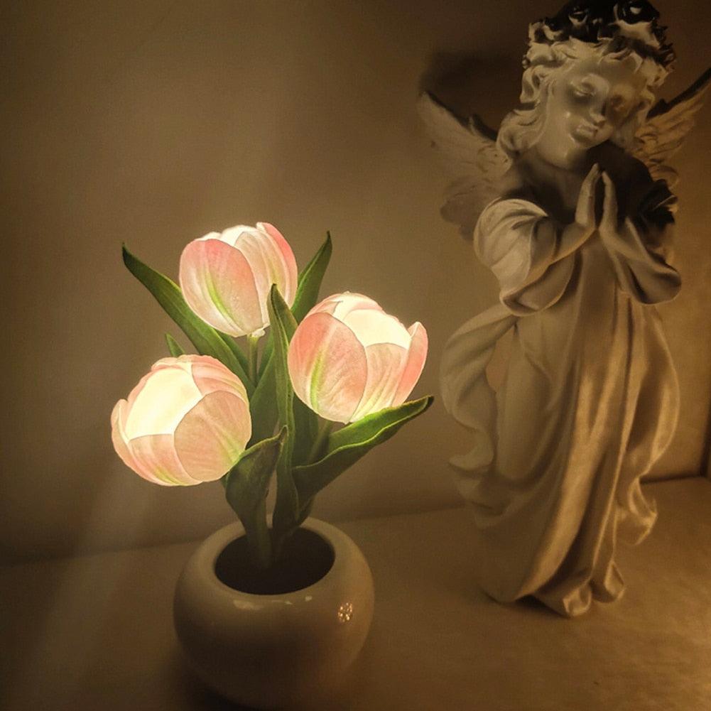 Flowerpot Potted Table Lamp - Puritific