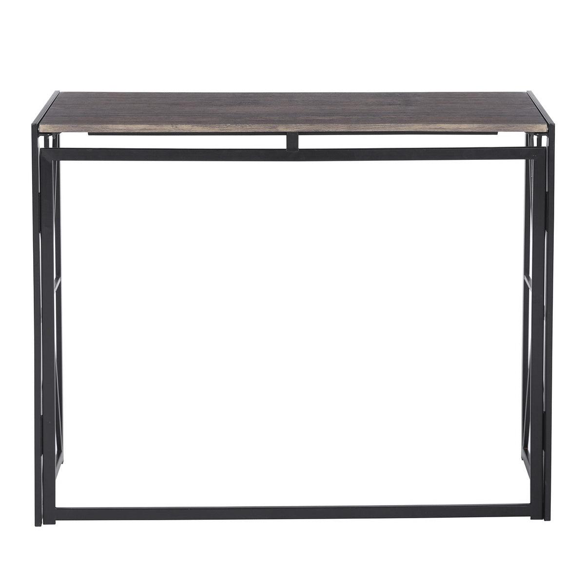 Foldable Computer Desk, Console Table - Puritific