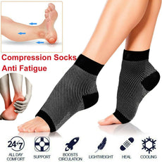 Foot & Ankle Sleeve Compression Socks - Puritific