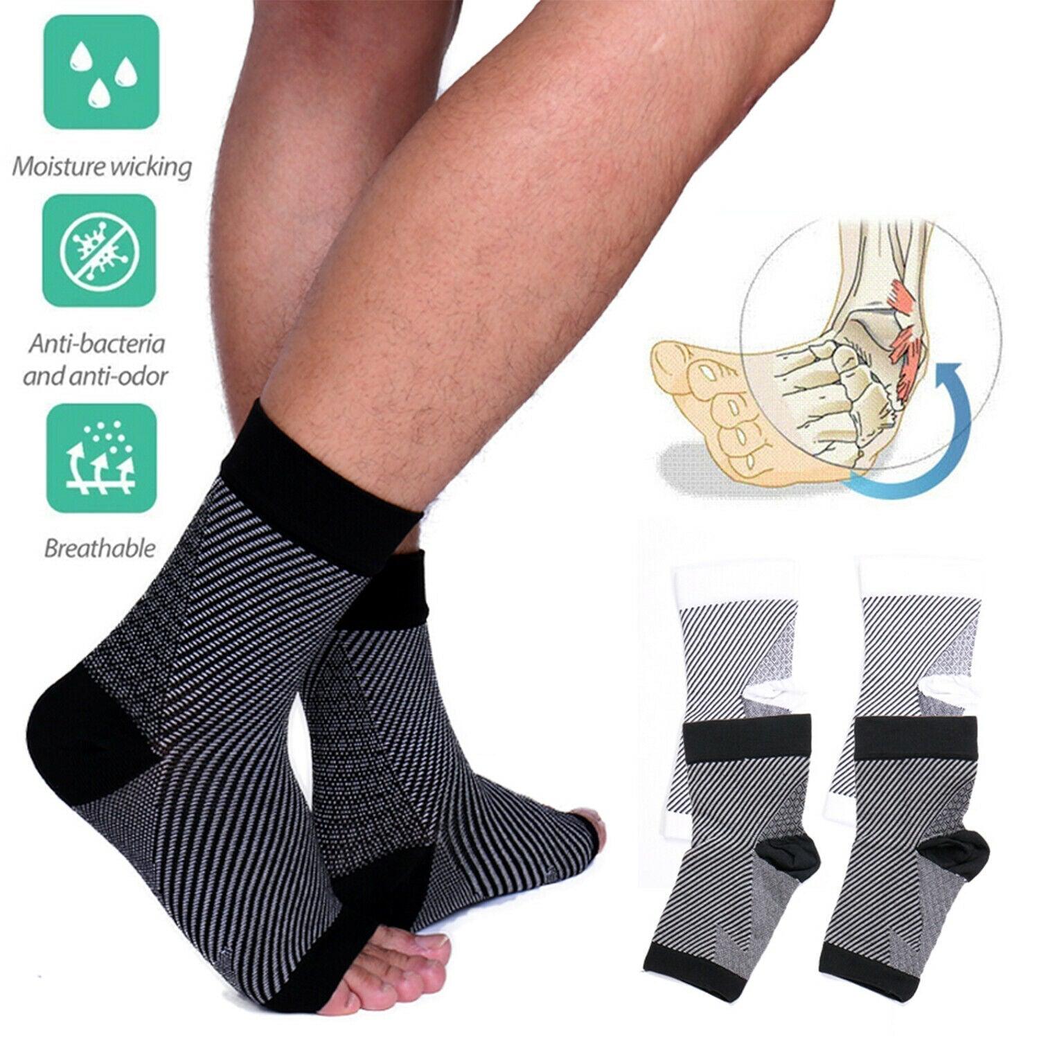 Foot & Ankle Sleeve Compression Socks - Puritific