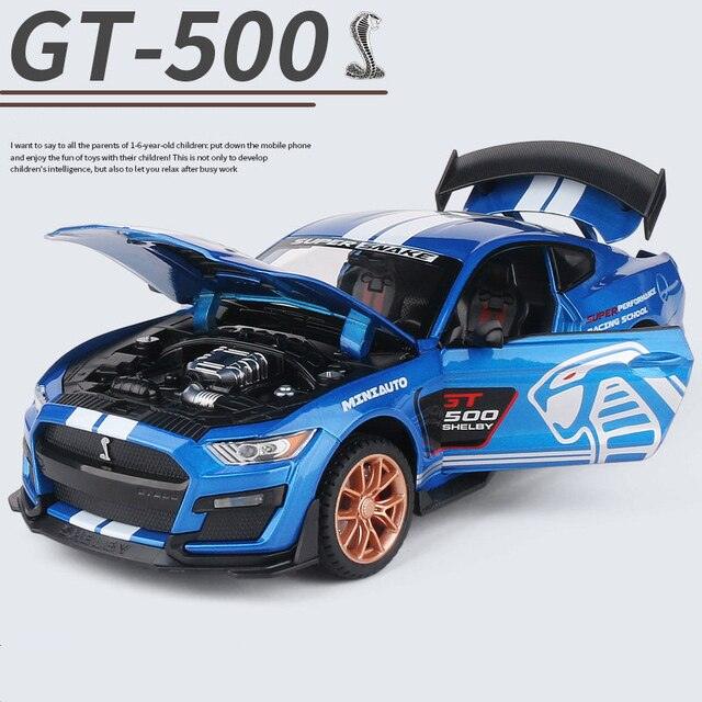 Ford Mustang Shelby GT500 Alloy Car Model - Puritific