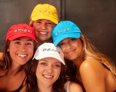 FRIENDS - Bride | Amigas - Breezy Bachelorette Party Hats! - Puritific