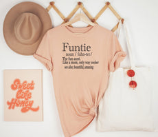 Funtie Definition Shirt, Aunt Shirt - Puritific