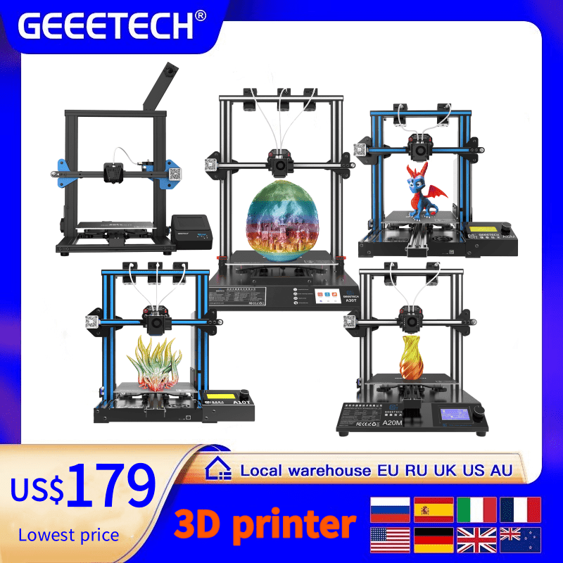 Geeetech A10M A20M A10T A30T Mizar M Professional 3d printer - Puritific