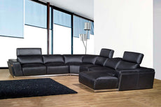 genuine leather living room Sofa set (U shape) - Puritific