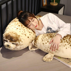 Giant 3D Sea Lion Plush Animal Toys - Puritific