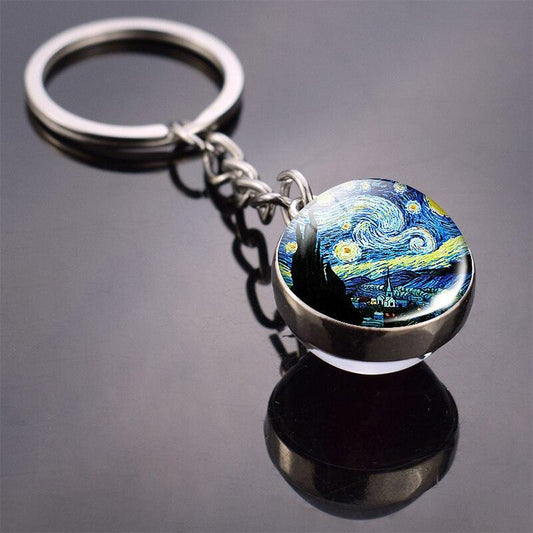 Glass Ball Keychain - Puritific