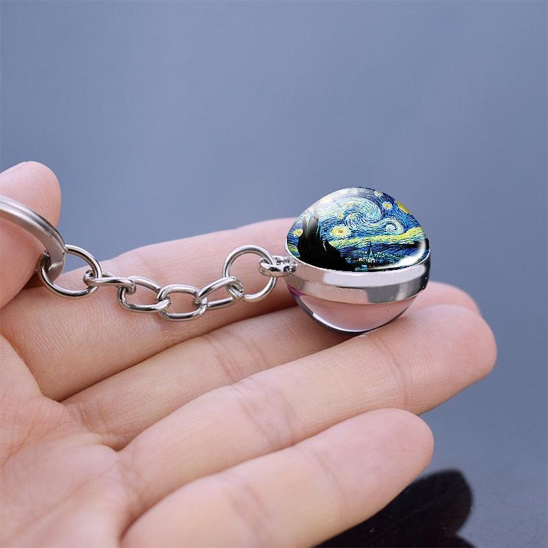 Glass Ball Keychain - Puritific