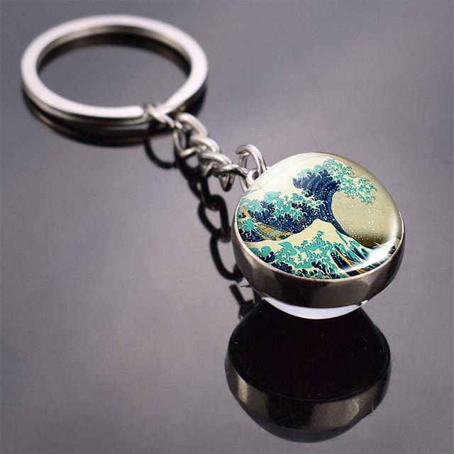 Glass Ball Keychain - Puritific