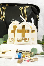 Gold Foil Regret Nothing Kit Bag - Puritific