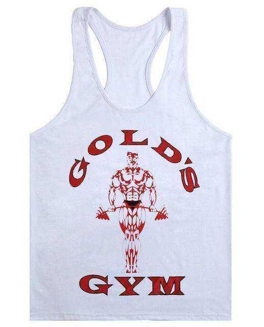 Golds Aesthetic Gym Tank Top Men - Puritific