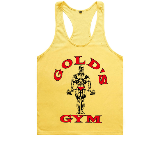 Golds Aesthetic Gym Tank Top Men - Puritific