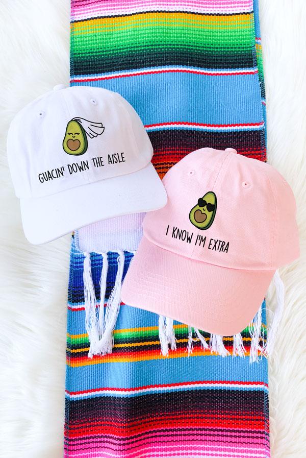 Guacin' Down the Aisle - Fiesta Avocado Hats! - Puritific