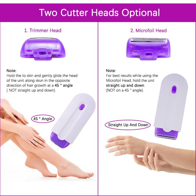 Hair Removal Tool Rotary Body Shaver - Puritific