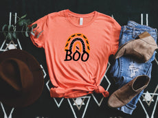 Halloween Boo Shirt, Gnomes Halloween Rainbow shirt - Puritific