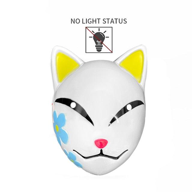 Halloween LED Glowing Cat Mask - Puritific