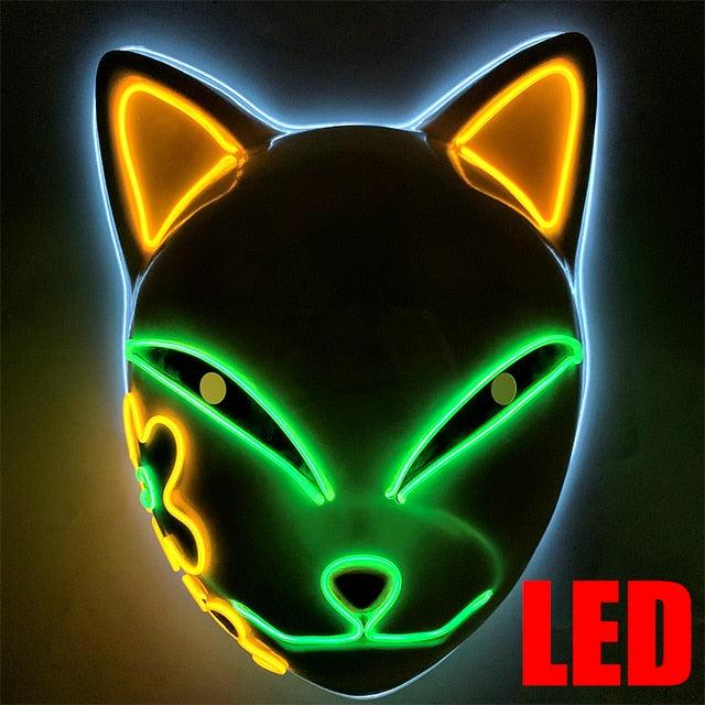 Halloween LED Glowing Cat Mask - Puritific