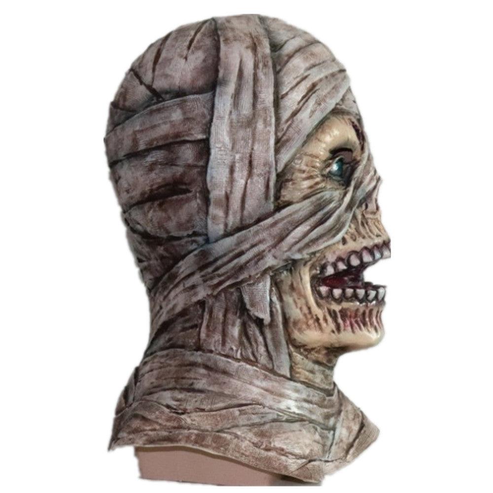 Halloween Mummy Zombie Latex Mask - Puritific