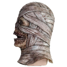 Halloween Mummy Zombie Latex Mask - Puritific