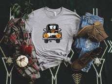 Halloween Truck Shirt, Halloween Gnomes Shirt - Puritific