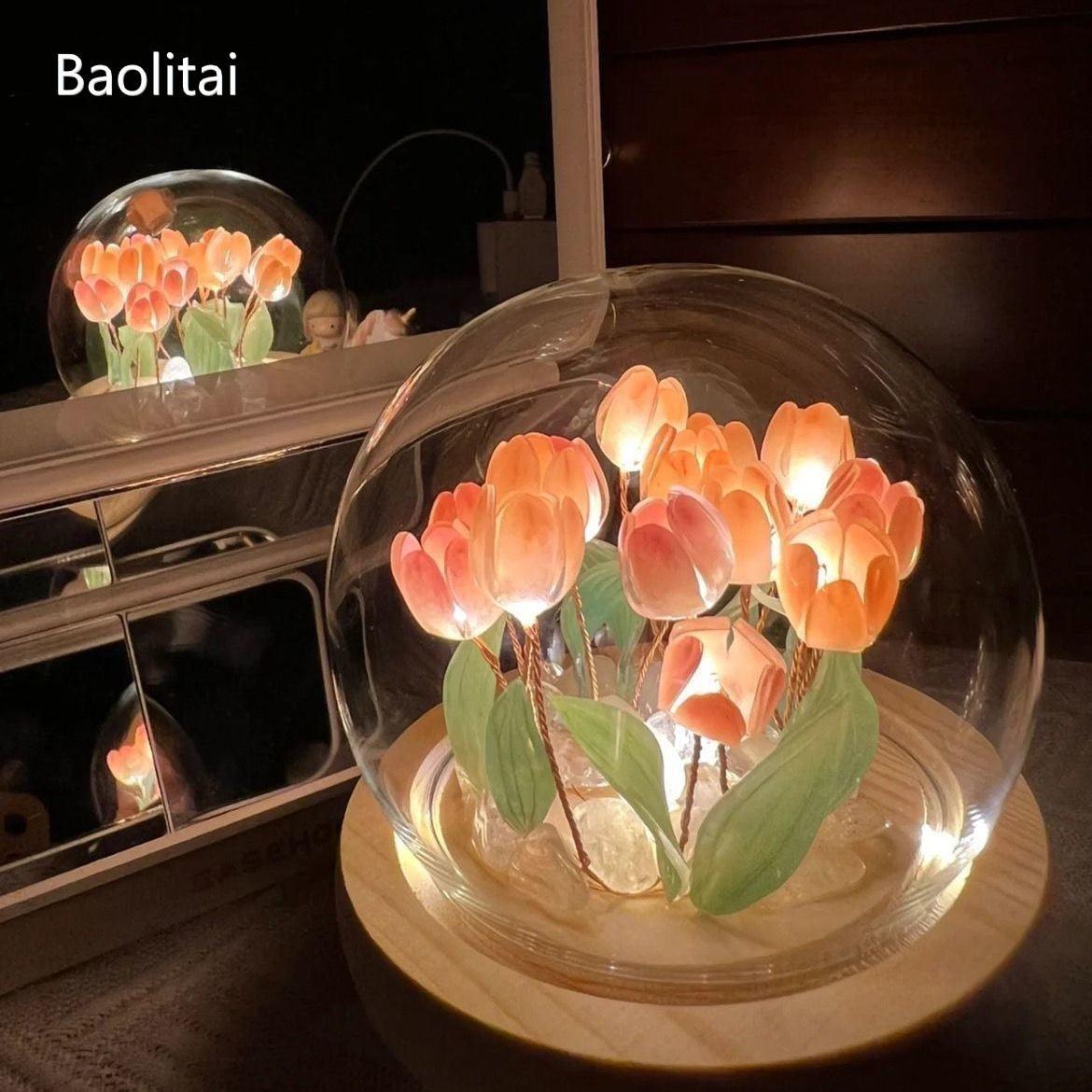 Handmade Tulip Night Light - Puritific