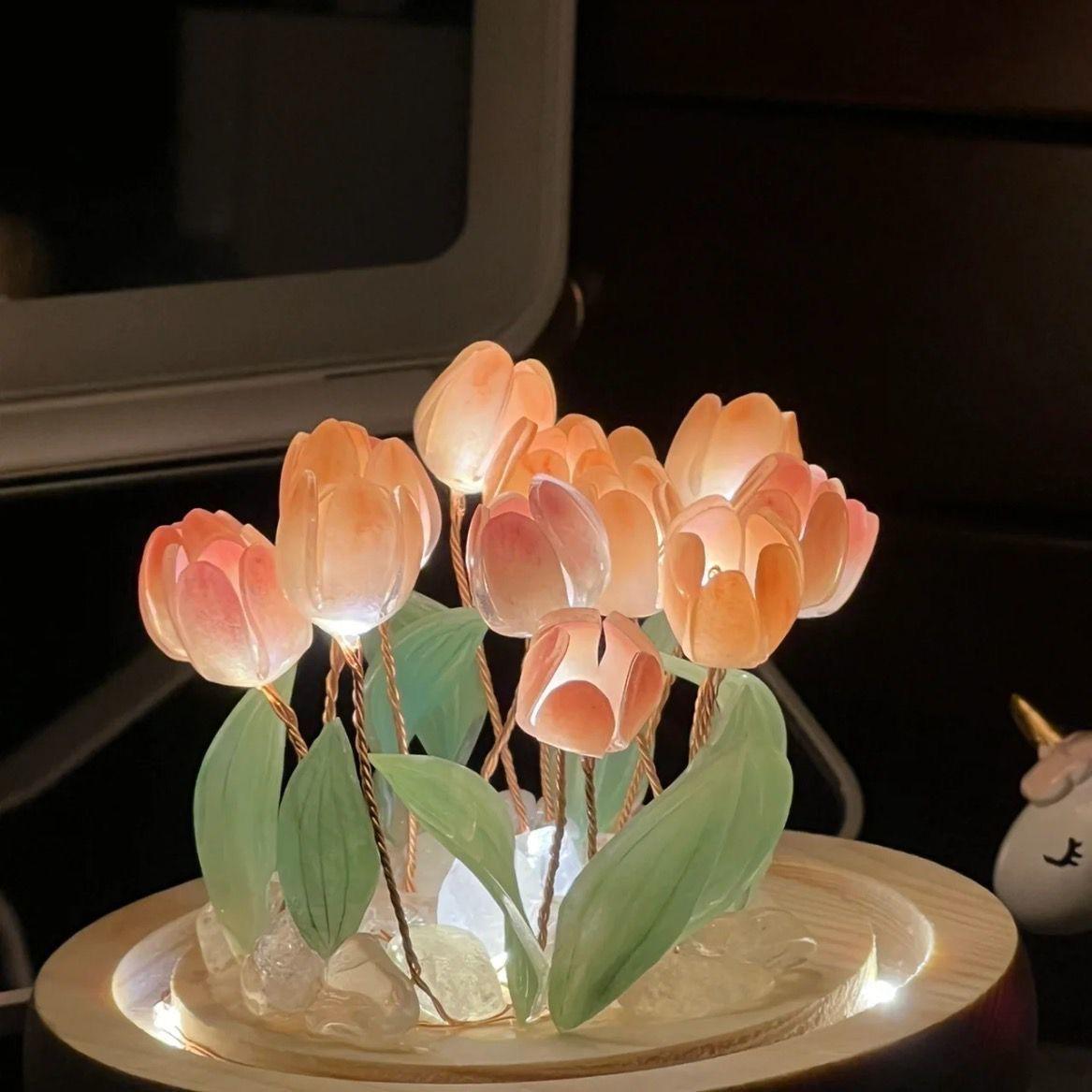 Handmade Tulip Night Light - Puritific