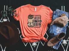 Hello Pumpkin Season Shirt, Fall Shirt - Puritific