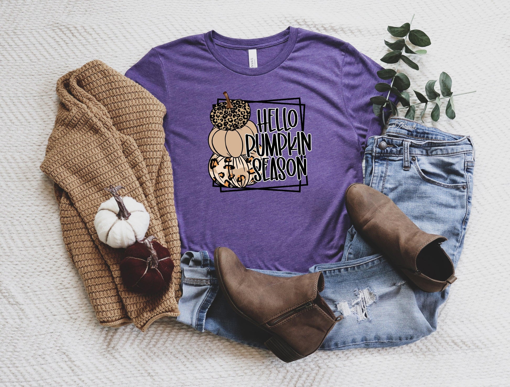 Hello Pumpkin Season Shirt, Fall Shirt - Puritific