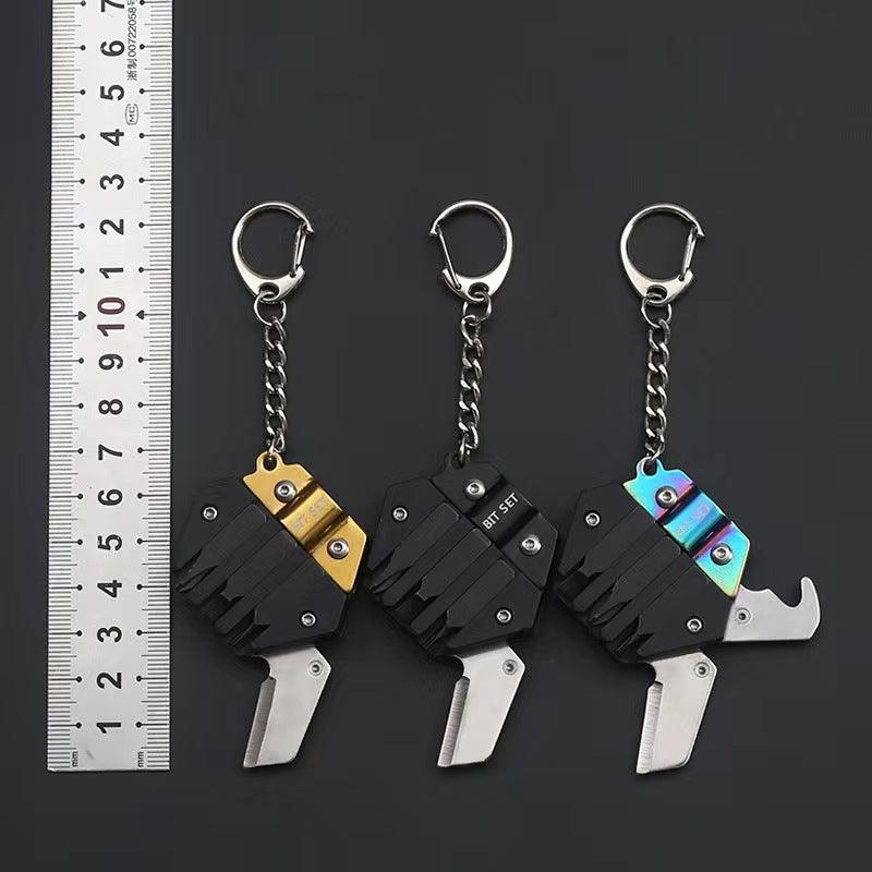 Hexagon Screwdriver Keychain - Puritific