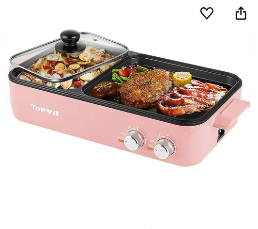 Hot Pot with Grill for Steak - Puritific