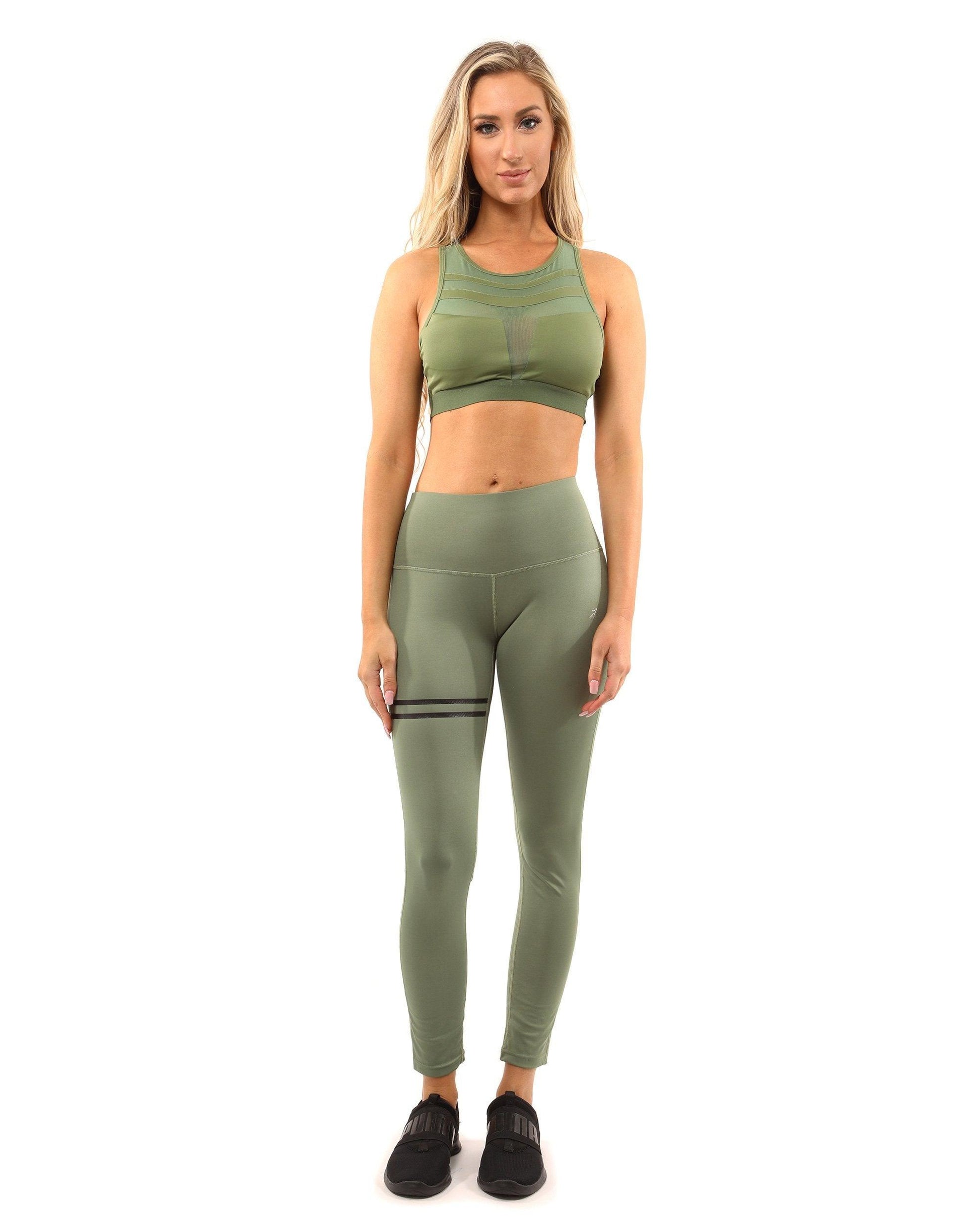 Huntington Leggings - Olive Green - Puritific