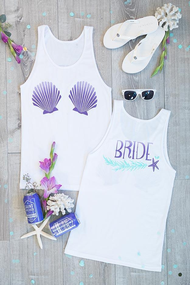 I Washed Up Like This Mermaid | Shell Yeah Beaches! Tank Tops - Puritific