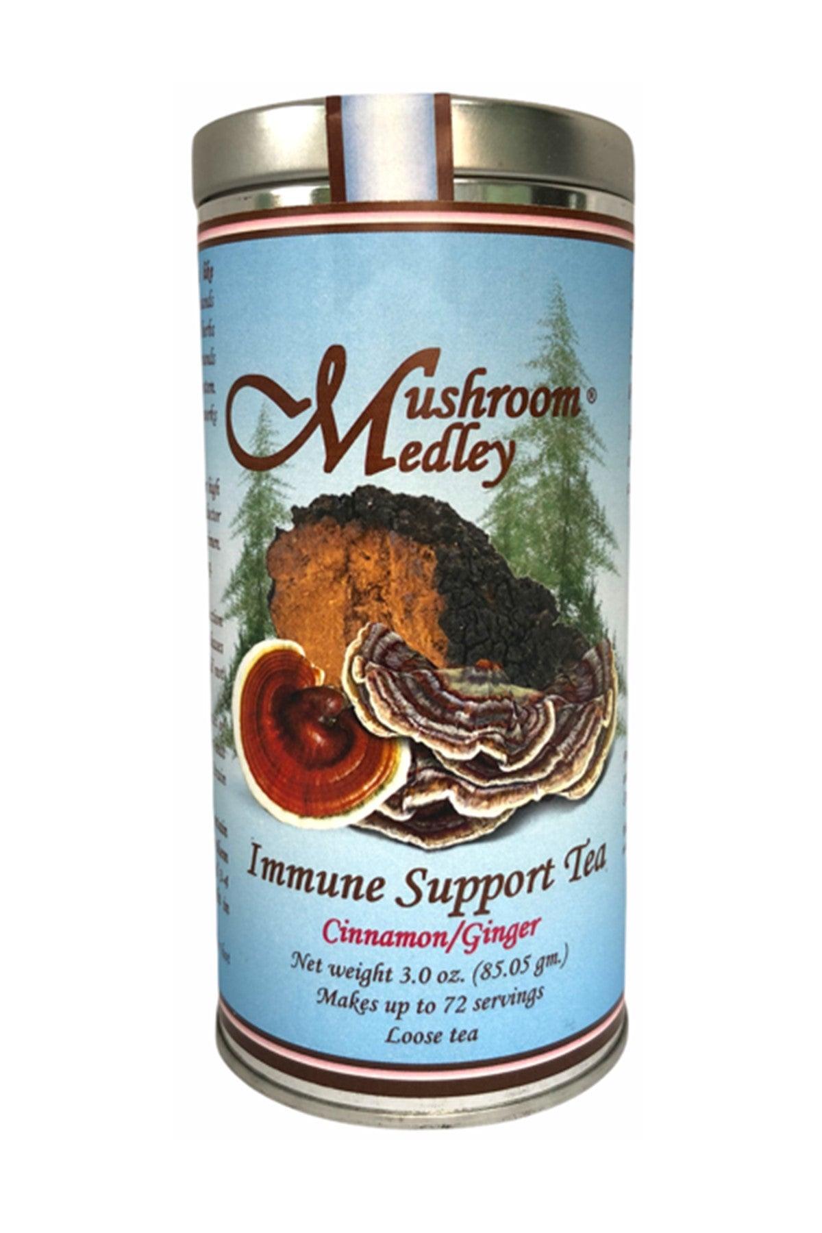 Immune Support-Mushroom Medley-Cinnamon/Ginger - Puritific