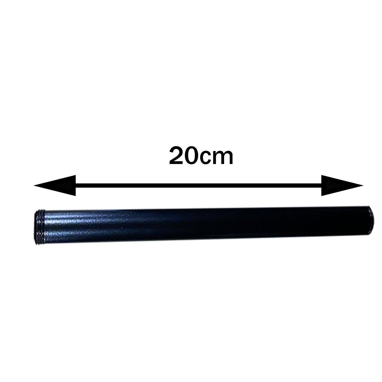 ¾ inch barrel nipple malleable Iron fitting Male BSPT 3/4in  - Black Variable sizes from 2.5cm to 20cm~3536-1