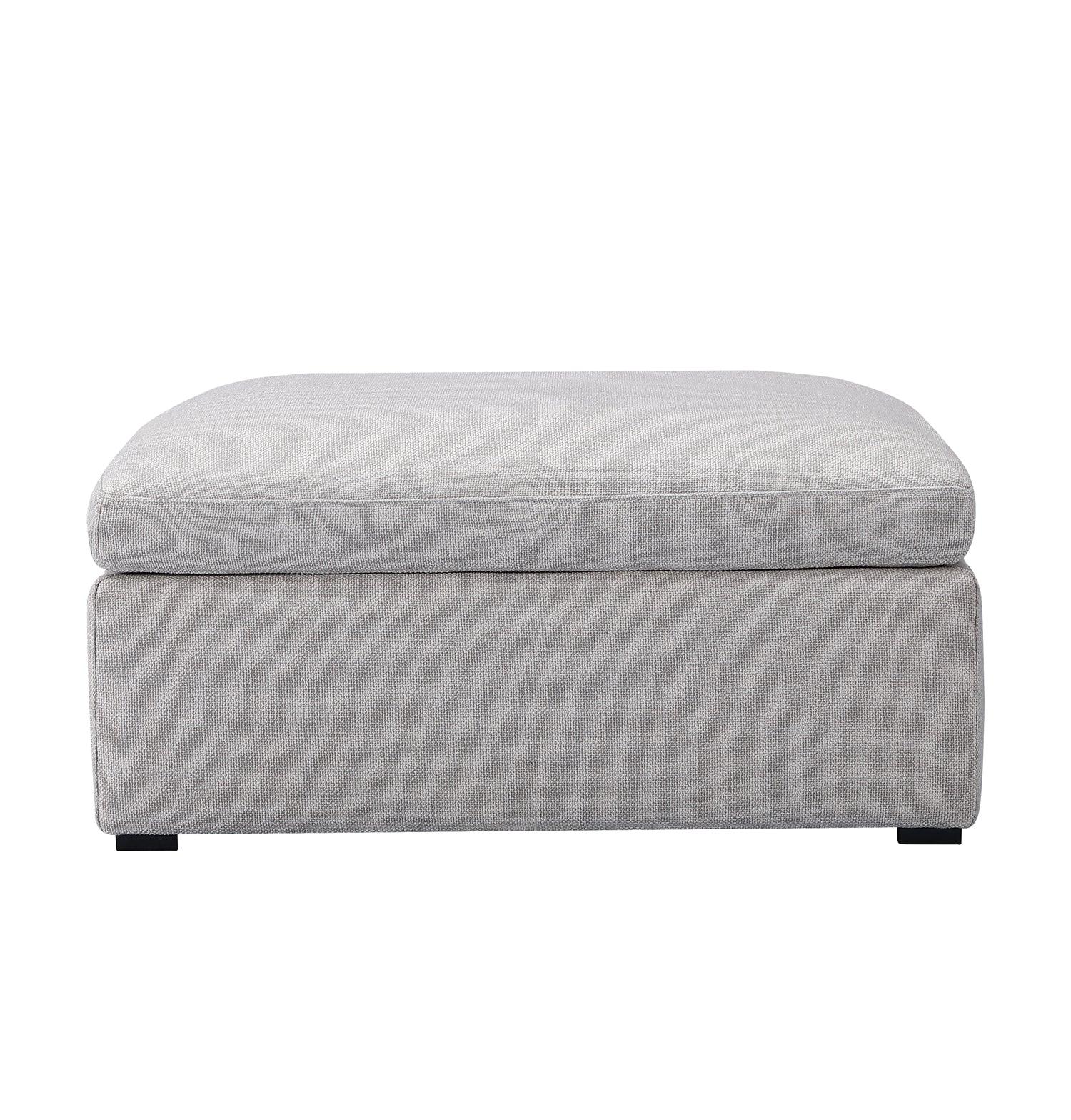 Inès Sofa - Ottoman Module - Opal Fabric-1