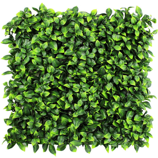 Jasmine Artificial Green Wall 40" x 40" 11SQ FT UV Resistant - Puritific