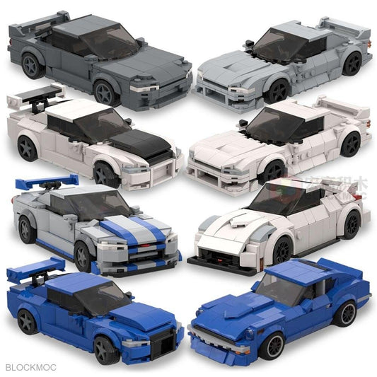 JDM Nissan Fast & Furious Blocks Toys - Puritific