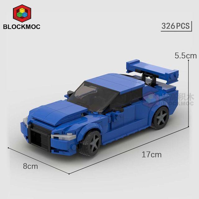 JDM Nissan Fast & Furious Blocks Toys - Puritific