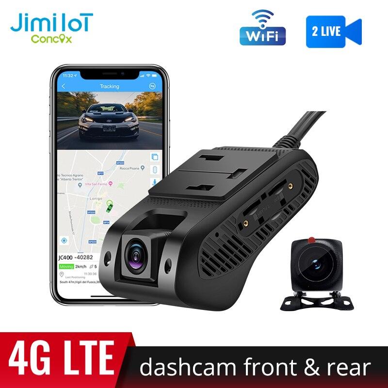 JIMIMAX JC400 Dashcam Front and Rear 4G WIFI Hotspot Inside Camera - Puritific