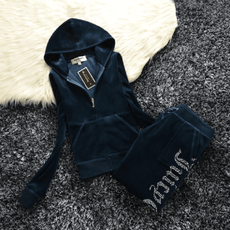 Juicy Sweatshirt and Pants with Diamonds - Puritific