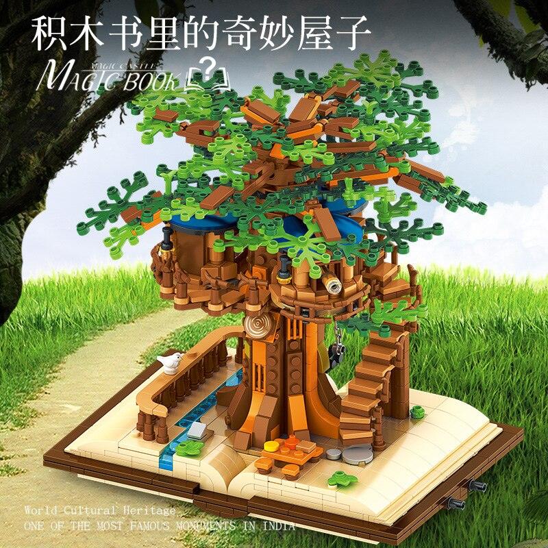 Jungle Tree House Bricks Toys - Puritific