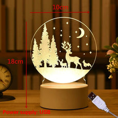 Kids 3D LED Creative Night Lamp - Puritific