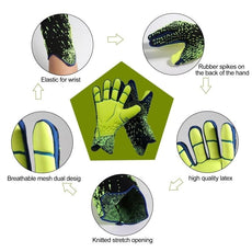 Kids Football Goalkeeper Latex Gloves - Puritific