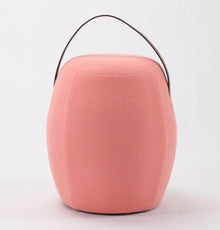 Kiley Handmade Pouf/Stool - Pink-0