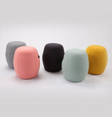 Kiley Handmade Pouf/Stool - Pink-3