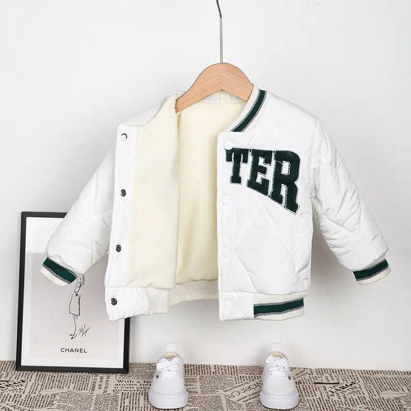 Kinder Baseball "BETTER" Bomber Jacket - Puritific